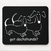 got Dackeln #2 mousepad (Vorne)