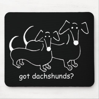 got Dackeln #2 mousepad