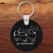 got Dackeln? SCHLÜSSELANHÄNGER 2 (Vorderseite)