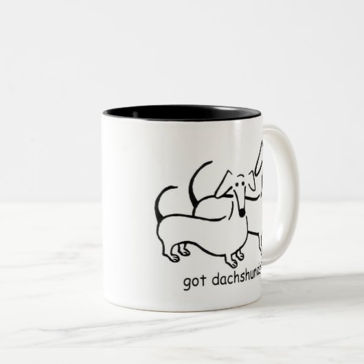 got Dackeln? Tasse (VorderseiteRechts)