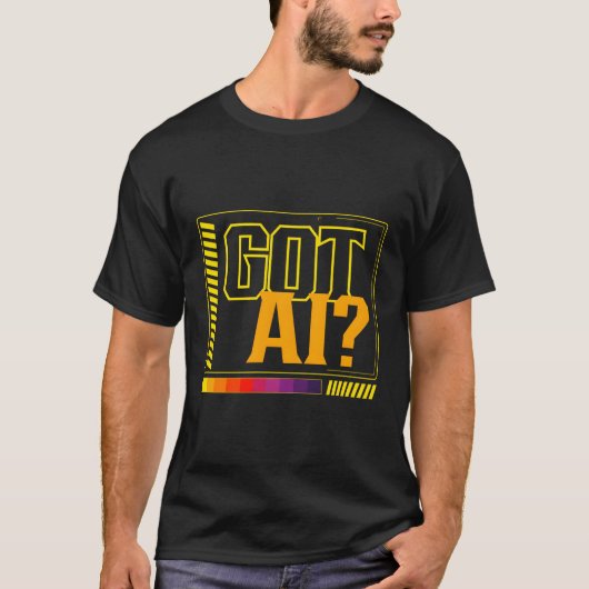 Got der künstlichen Intelligenz T-Shirt (Vorderseite)