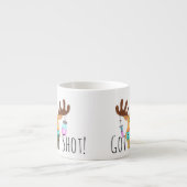 Got der Maskenmaske Espressotasse (Vorderseite)