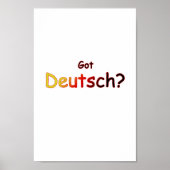 Got Deutsch Poster (Vorne)