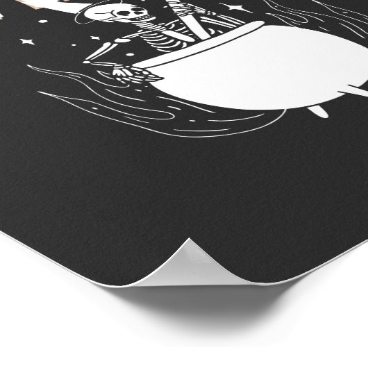 Got dieses Spooky Vibe Poster (Ecke)