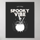 Got dieses Spooky Vibe Poster (Vorne)
