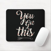 Got dieses Staat Testtag Lehrer Geschenke Mousepad (Mit Mouse)