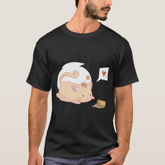 Got dir Blume! (Blau) T-Shirt (Vorderseite)