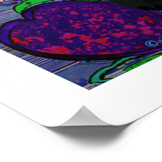 Got Dir LeeMarie's kreatives Design-Poster Poster (Ecke)