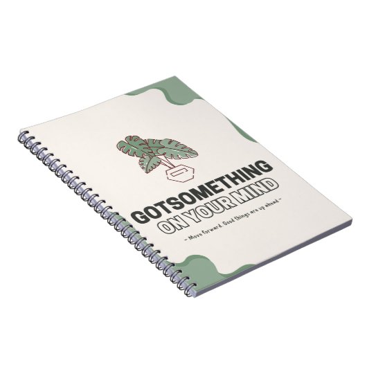 Got dir was im Sinn? | Personalisierbar Notizblock (Rechte Seite)