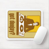 GOT DISKJOCKEY RETRO DJ MOUSEPAD (Mit Mouse)