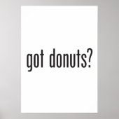 got Donuts Poster (Vorne)