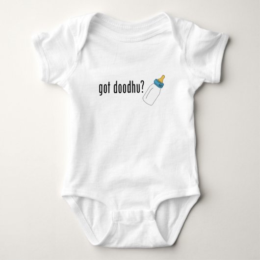 Got Doodhu? Baby Strampler (Vorderseite)