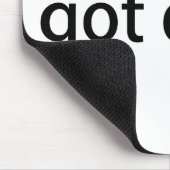 Got Dots Funny Marching Band Mousepad (Ecke)