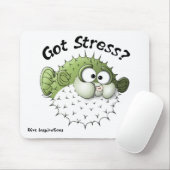 Got Druck? Puffer-Fische Mousepad (Mit Mouse)