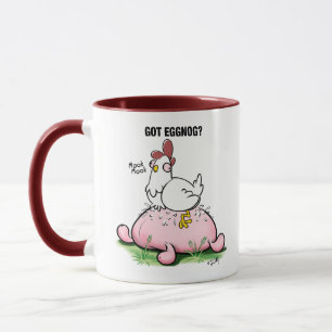 Got Eggnog von Jeff Willis Art Tasse