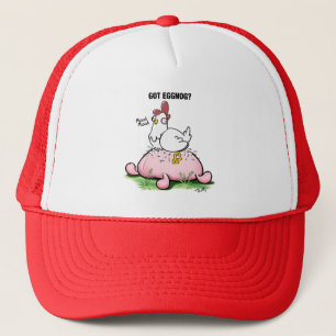 Got Eggnog von Jeff Willis Art Truckerkappe
