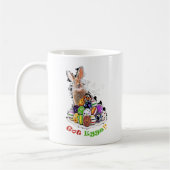 Got Eier? Funny Oaster Bunny Eggs Kaffeetasse (Links)