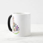 Got Eier? Funny Oaster Bunny Eggs Verwandlungstasse (Vorderseite Links)