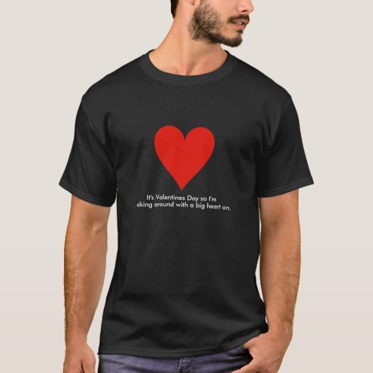 Got ein großes Herz an T-Shirt (Vorderseite)