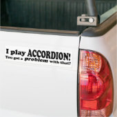 Got ein Problem damit, Accordion Autoaufkleber (Auf Lkw)