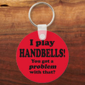 Got ein Problem damit, Handglocken Schlüsselanhänger (Vorderseite)