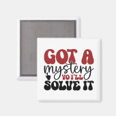 Got ein Rätsel, das du lösen wirst Magnet (Vorderseite/Rückseite)