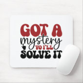 Got ein Rätsel, das du lösen wirst Mousepad (Mit Mouse)
