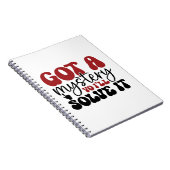 Got ein Rätsel, das du lösen wirst Notizblock (Rechte Seite)