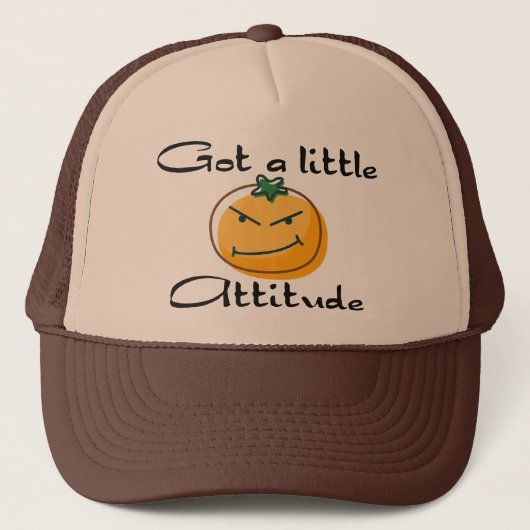 Got eine kleine Haltung Truckerkappe (Vorderseite)