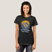 Got eines Bierbauches vom Spaß Drinker T-Shirt (Vorne ganz)