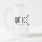 got Eis? (Hockey) Mattglas Bierglas (Links)