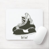 Got Eis? Hockey-Skate Mousepad (Mit Mouse)