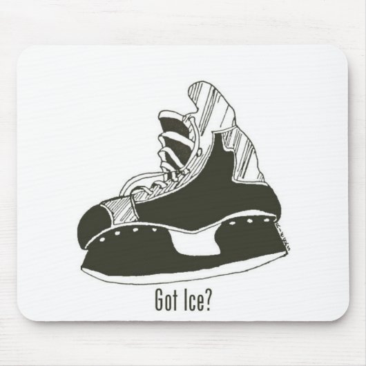 Got Eis? Hockey-Skate Mousepad (Vorne)