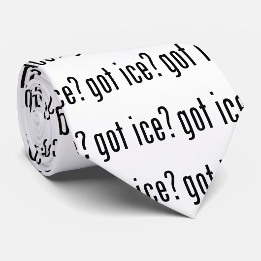 got Eis? Krawatte (Gerollt)