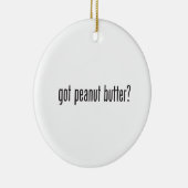 got Erdnussbutter Keramikornament (Rechts)