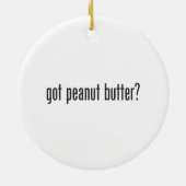 got Erdnussbutter Keramikornament (Hinten)