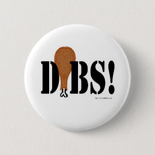 Got Erntedank Dibs Funny Holiday Motto Button