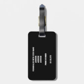 Got es! gepäckanhänger (Rückseite vertikal)