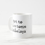 got etwas Jambalaya zu haben Kaffeetasse (Vorderseite Links)