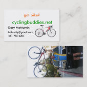 got Fahrrad? Visitenkarten Visitenkarte (Vorne/Hinten)