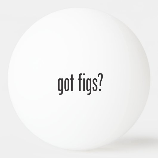 got Feigen Tischtennisball (Vorderseite)