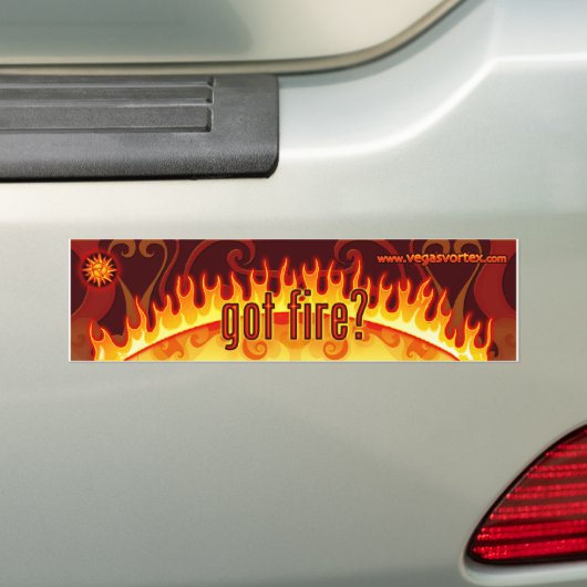 got Feuerrotaufkleber Autoaufkleber (Auf Auto)