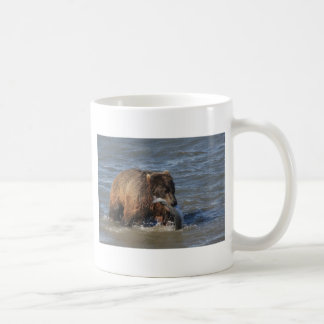 Got Fische? Alaska-Braunbärgeschenke Kaffeetasse