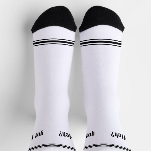 Got fish? socken (Oben)