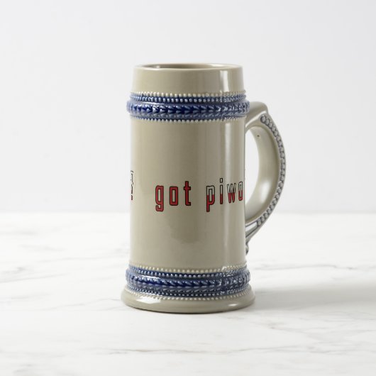 got? Flag Bierglas (VorderseiteRechts)