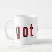 got? Flagge Kaffeetasse (Links)