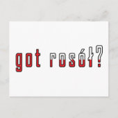 got? Flagge Postkarte (Vorderseite)