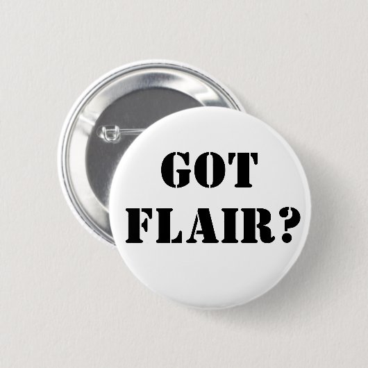 Got Flair? Button (Vorne & Hinten)