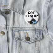Got Flair? Mit dem Spähen der Katze Button (Beispiel)