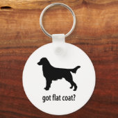 Got Flatcoat Schlüsselanhänger (Vorderseite)
